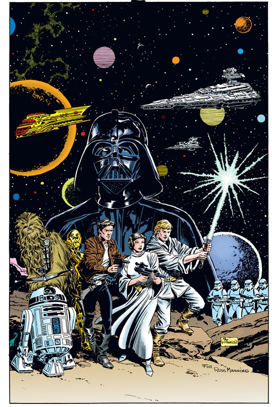 Couverture_Star Wars Legends: The Newspaper Strips Omnibus Al Williamson Early Adventures Cover