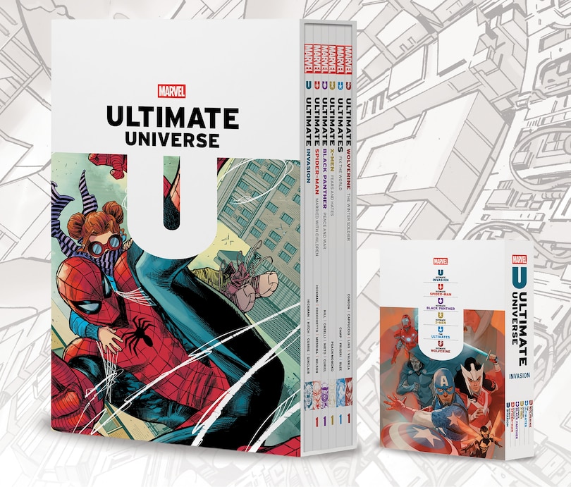 Front cover_Ultimate Universe: Invasion Box Set Slipcase
