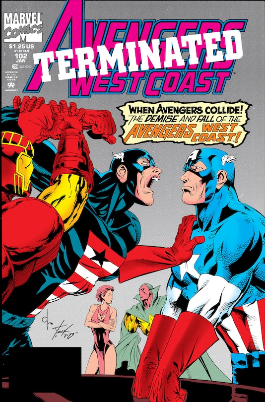 Front cover_Avengers West Coast Epic Collection: Terminated