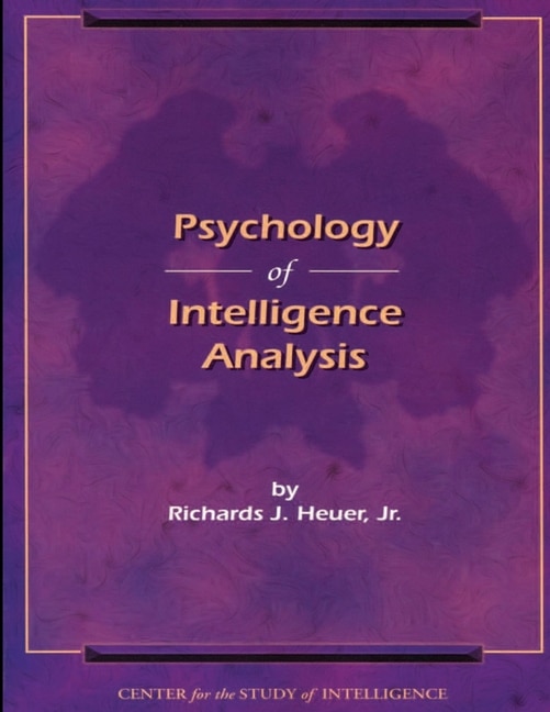 Couverture_Psychology of Intelligence Analysis