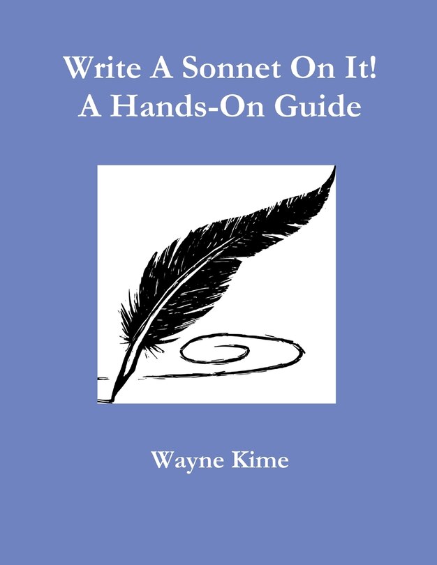 Front cover_Write A Sonnet On It! A Hands-On Guide