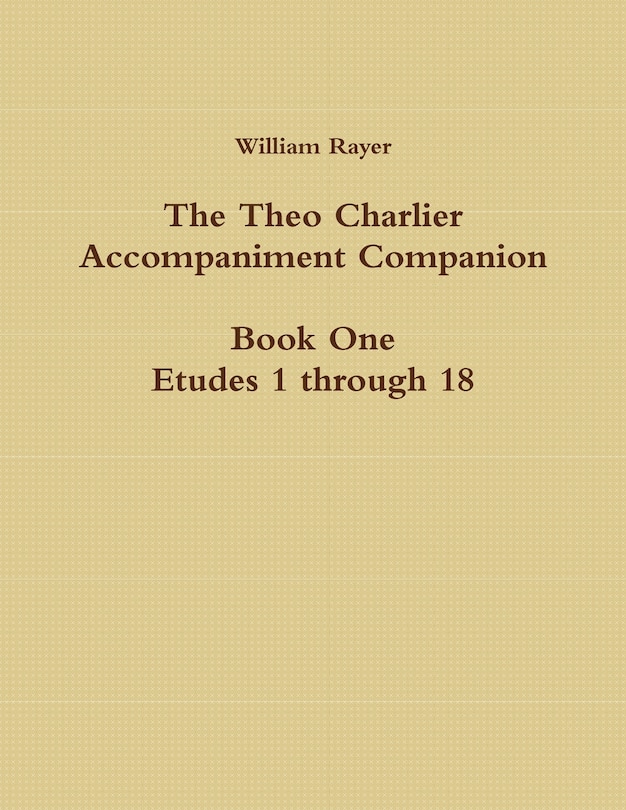 Front cover_The Theo Charlier Accompaniment Companion No. 1