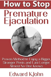 Front cover_How to Stop Premature Ejaculation