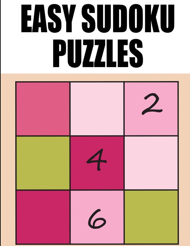 Front cover_Easy Sudoku Puzzles