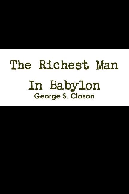 Front cover_The Richest Man In Babylon