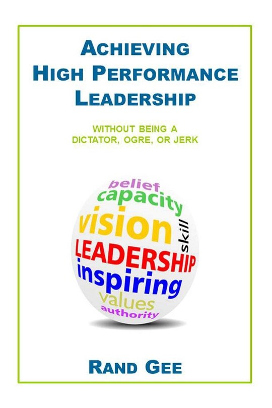 Front cover_Achieving High Performance Leadership