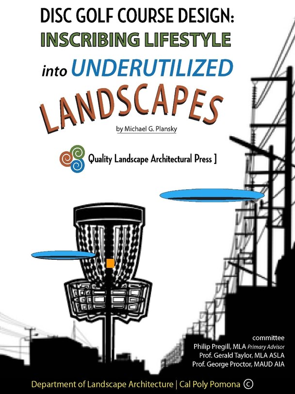 Front cover_Disc Golf Course Design