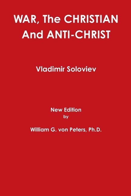 Front cover_War, The Christian And Anti-christ