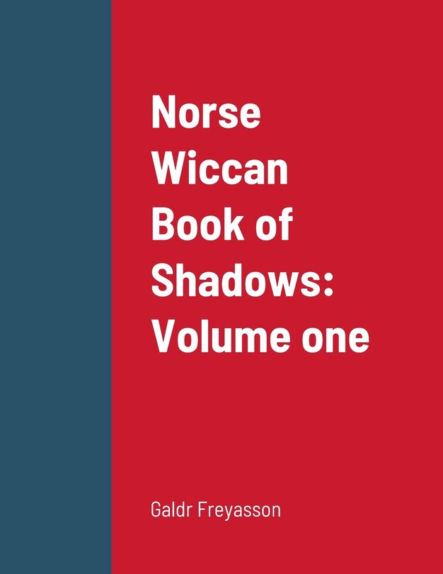 Front cover_Norse Wiccan Book of Shadows