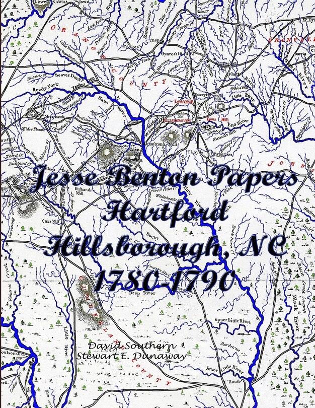 Front cover_The Jesse Benton Letters (1780-1790)
