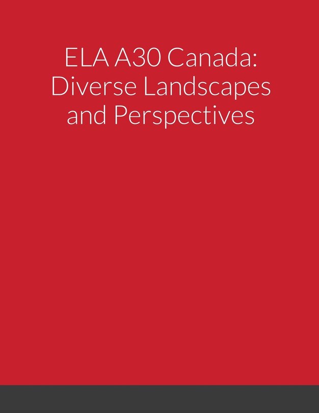 Front cover_Ela A30