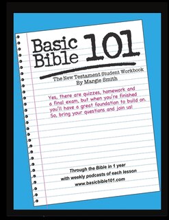 Front cover_Basic Bible 101 New Testament Student Workbook
