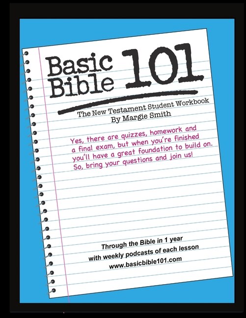 Front cover_Basic Bible 101 New Testament Student Workbook