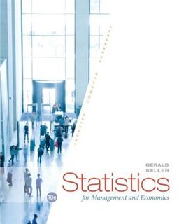 Couverture_Statistics For Management And Economics