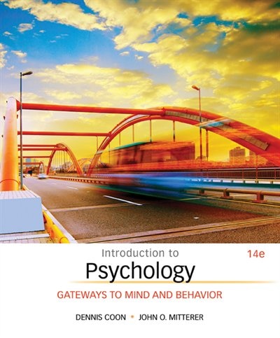 Front cover_Introduction To Psychology