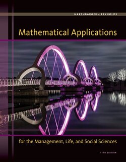 Front cover_Mathematical Applications For The Management, Life, And Social Sciences