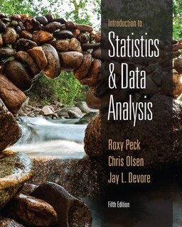 Front cover_Introduction To Statistics And Data Analysis