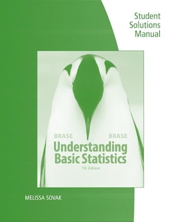 Couverture_Student Solutions Manual For Brase/brase's Understanding Basic Statistics, 7th