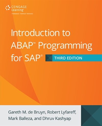 Introduction To Abap Programming For Sap, 3rd Edition
