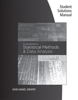 Front cover_Student Solutions Manual For Ott/longnecker's An Introduction To Statistical Methods And Data Analysis, 7th