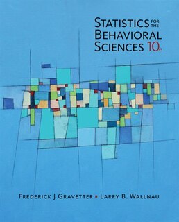 Front cover_Statistics For The Behavioral Sciences