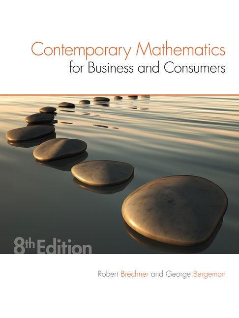 Front cover_Contemporary Mathematics For Business & Consumers