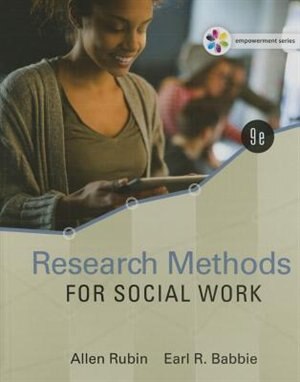Front cover_Empowerment Series: Research Methods For Social Work