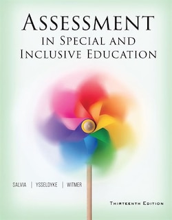 Couverture_Assessment In Special And Inclusive Education