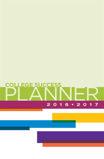Front cover_College Success Planner 2016-2017