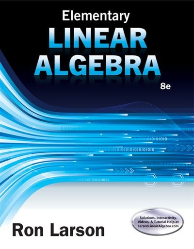 Front cover_Elementary Linear Algebra