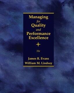 Front cover_Managing For Quality And Performance Excellence