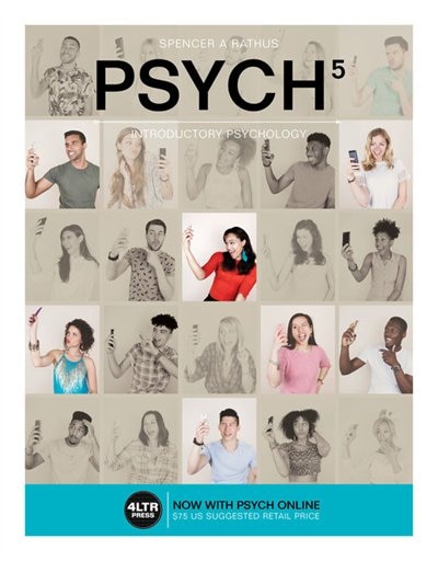 Couverture_Psych 5, Introductory Psychology, 5th Edition