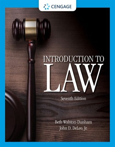 Front cover_Introduction To Law