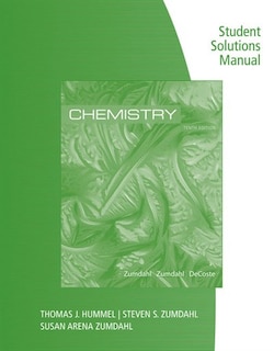 Front cover_Student Solutions Manual for Zumdahl/Zumdahl/DeCoste’s Chemistry, 10th Edition