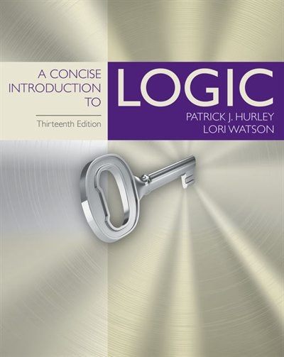 Front cover_A Concise Introduction To Logic