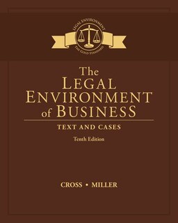 Front cover_The Legal Environment Of Business