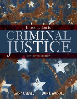 Front cover_Introduction To Criminal Justice