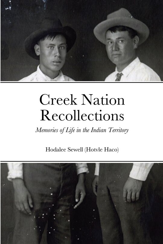 Couverture_Creek Nation Recollections