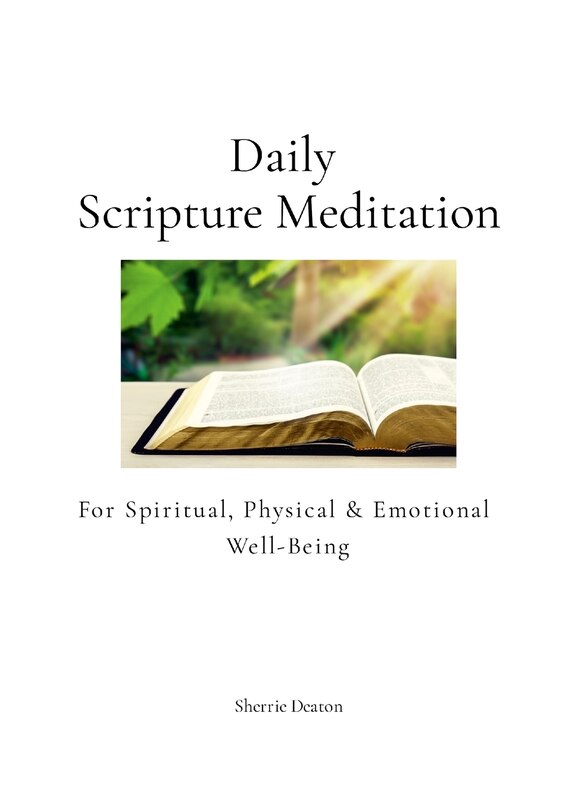 Couverture_Daily Scripture Meditation for Spiritual, Physical, and Emotional Well-Being