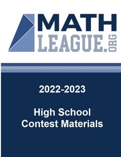 Couverture_2022-2023 High School Contest Materials