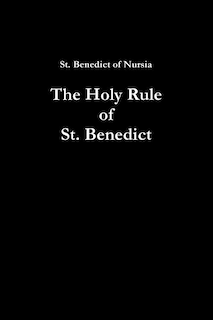 Front cover_The Holy Rule of St. Benedict
