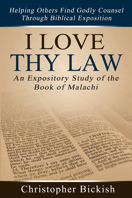 Front cover_I Love Thy Law