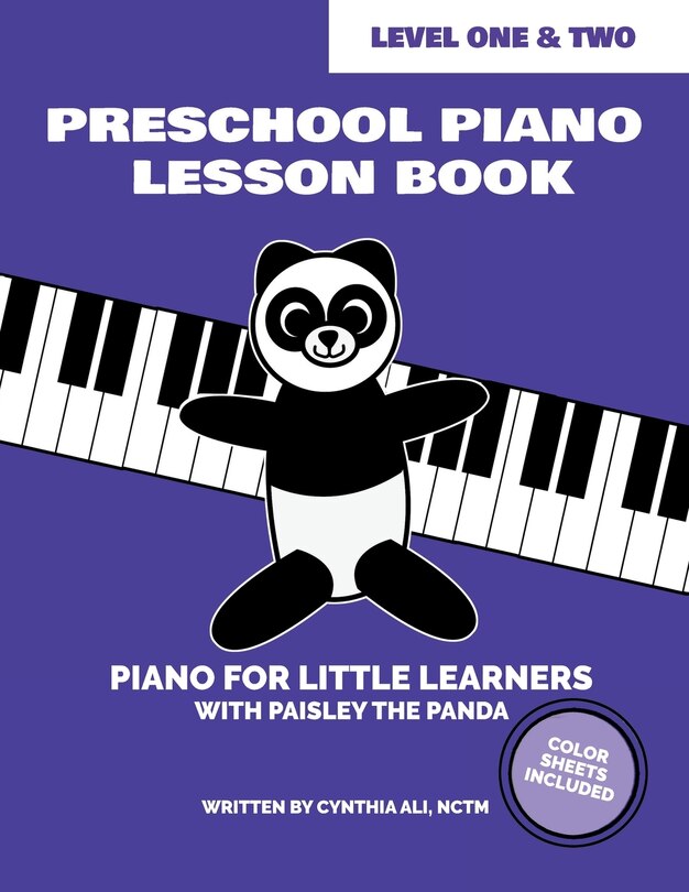 Couverture_Preschool Piano Lesson Book - Level One and Level Two (Student Edition)