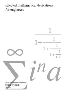 Couverture_selected mathematical derivations for engineers