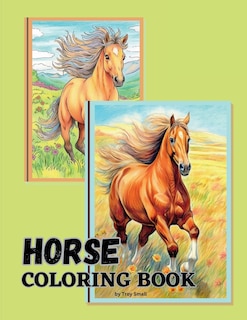 Couverture_Horse Coloring Book