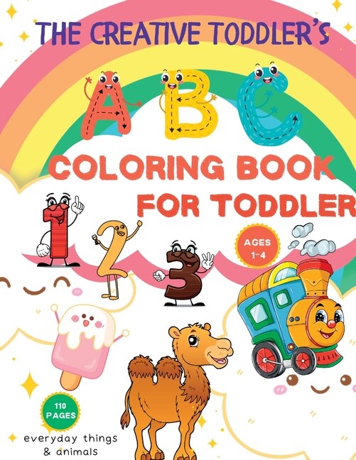 Front cover_The Creative Toddler's First Coloring Book