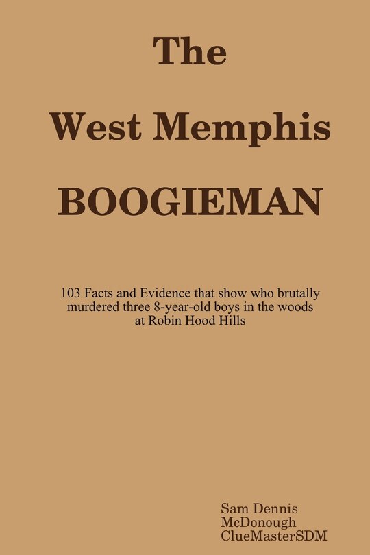 Front cover_The West Memphis Boogieman