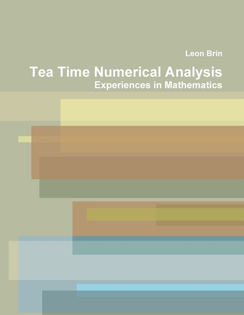 Couverture_Tea Time Numerical Analysis