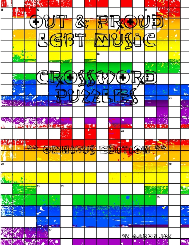 Front cover_Out & Proud LGBT Music Crossword Puzzles