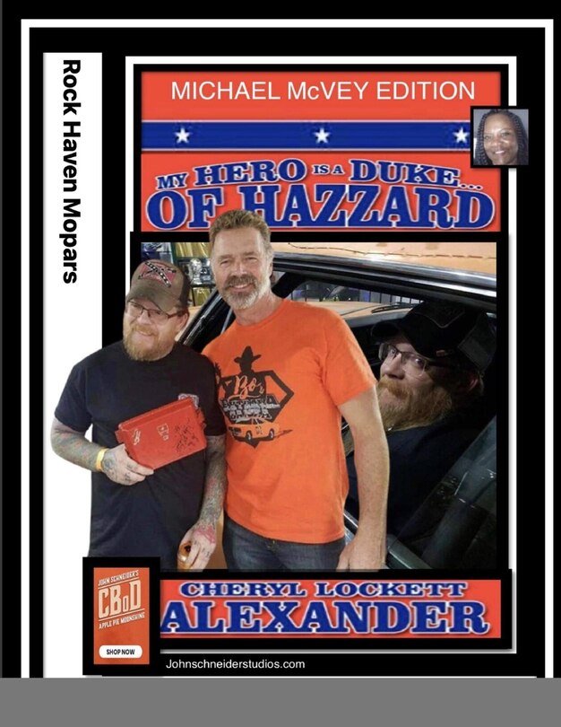 Couverture_MY HERO IS A DUKE...OF HAZZARD MICHAEL McVEY EDITION